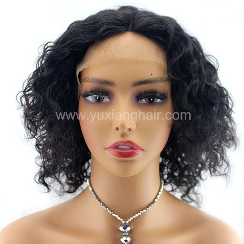 10inch curly bob lace wig