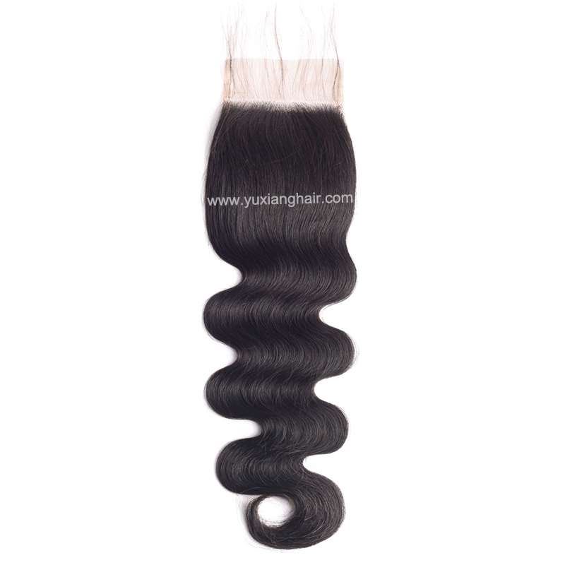 4X4 body wave Closures