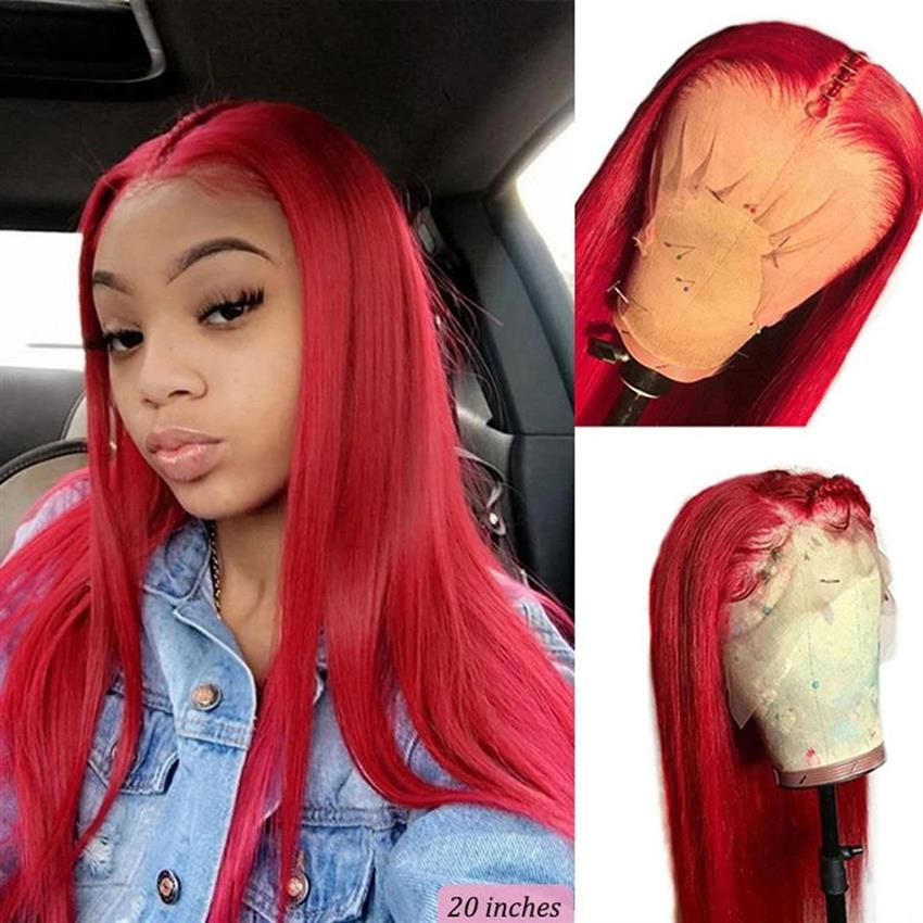 13x4 lace frontal wig BUG color straight 100% human hair