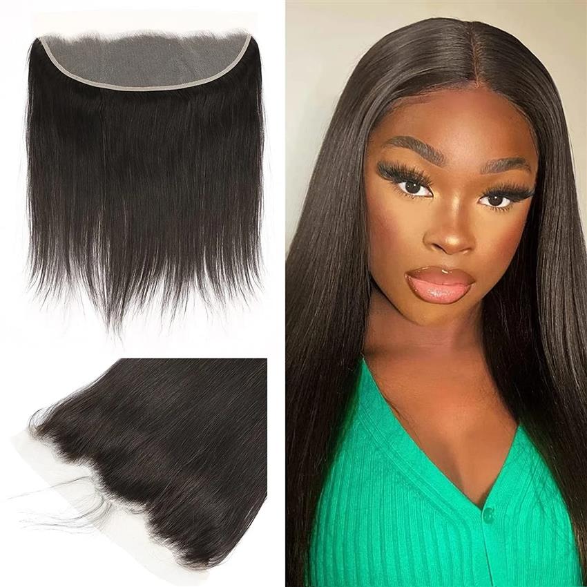 13x4 lace frontal straight natural color