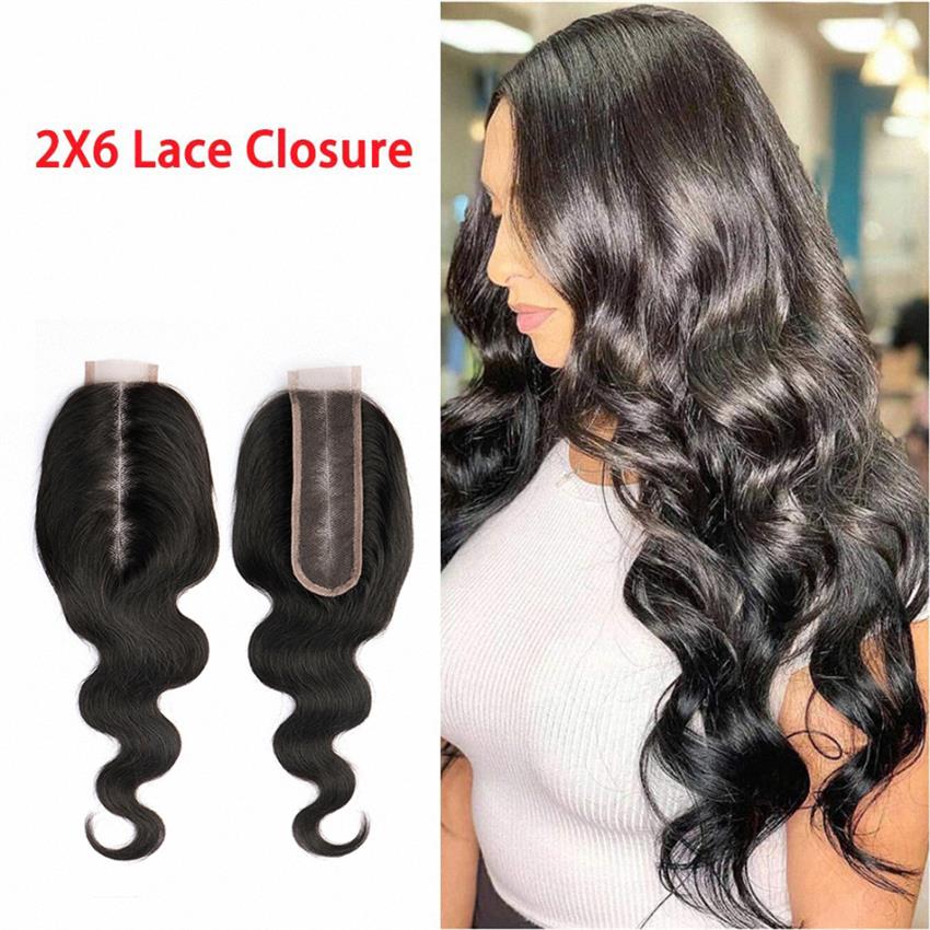 2x6 lace closure body wave